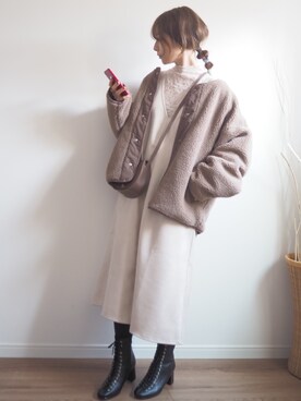 ❁ a i  ❁さん（レディース・158cm）の冬コーディネート