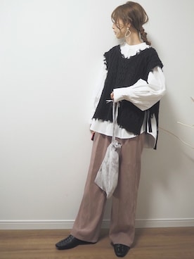 ❁ a i  ❁さん（レディース・158cm）の冬コーディネート