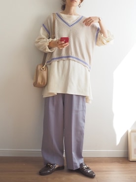 ❁ a i  ❁さん（レディース・158cm）の春コーディネート