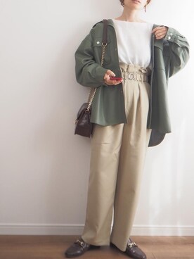 ❁ a i  ❁さん（レディース・158cm）の春コーディネート