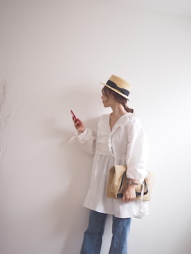 ❁ a i  ❁さん（レディース・158cm）の春コーディネート