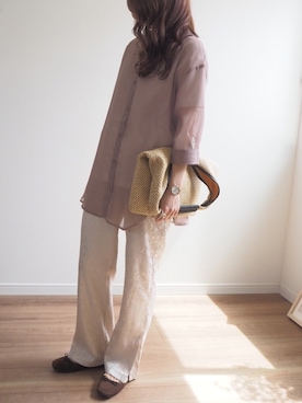 ❁ a i  ❁さん（レディース・158cm）の春コーディネート