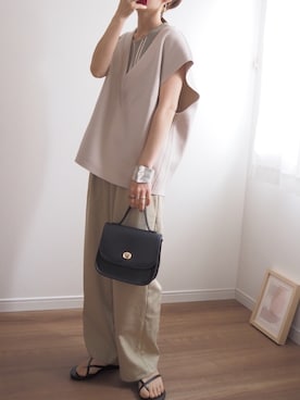 ❁ a i  ❁さん（レディース・158cm）の春コーディネート