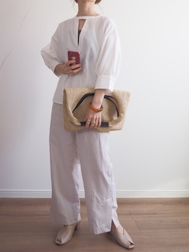 「おとなコーデ」｜「アイテム（その他シューズ）」を使った、❁ a i  ❁さん（レディース・158cm）の春コーディネート