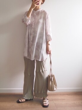 ❁ a i  ❁さん（レディース・158cm）の夏コーディネート