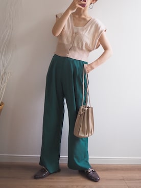 ❁ a i  ❁さん（レディース・158cm）の夏コーディネート