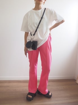 「ABITOKYO（アビトーキョー）のアイテム」を使った、❁ a i  ❁さん（レディース・158cm）の夏コーディネート