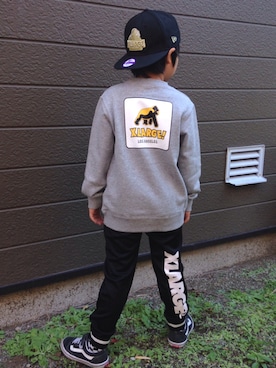 すぅくぅさん（キッズ・120cm）の冬コーディネート