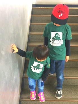 すぅくぅさん(キッズ・120cm)の春コーディネート