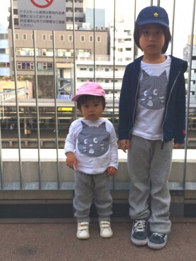 すぅくぅさん（キッズ・120cm）の春コーディネート