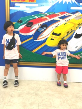 「アウトドアミックス」｜すぅくぅさん（キッズ・127cm）の春コーディネート