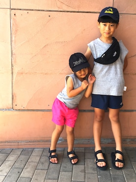 すぅくぅさん（キッズ・127cm）の夏コーディネート