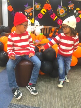 すぅくぅさん（キッズ・130cm）の秋コーディネート