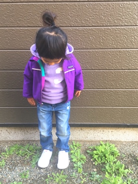 すぅくぅさん（キッズ・100cm）の冬コーディネート