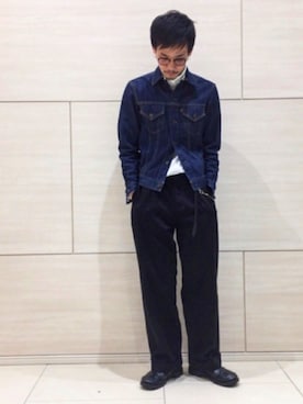 「UR」｜リョータさん（メンズ・175cm）の冬コーディネート