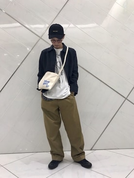 「MHL.」｜リョータさん（メンズ・175cm）の春コーディネート