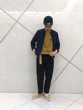 「MHL.」｜リョータさん（メンズ・175cm）の春コーディネート