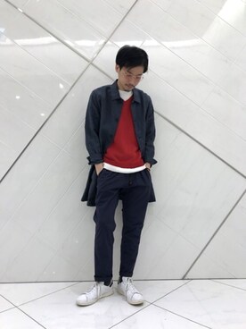 「worknotwork」｜「アイテム（ジャケット/アウター）」を使った、リョータさん（メンズ・175cm）の春コーディネート