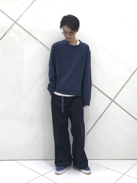 「FRANK LEDER（フランクリーダー）のアイテム」を使った、リョータさん（メンズ・175cm）の夏コーディネート