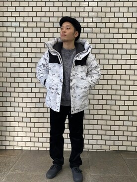 「JOURNAL STANDARD（ジャーナルスタンダード）のアイテム（ダウンジャケット/コート）」を使った、LASKA officialさん（メンズ・183cm）の秋コーディネート