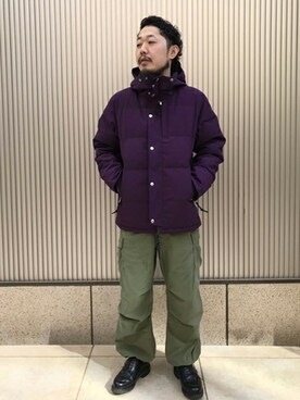 「JOURNAL STANDARD（ジャーナルスタンダード）のアイテム（ダウンジャケット/コート）」を使った、LASKA officialさん（メンズ・183cm）の秋コーディネート