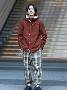 LASKA officialさん（メンズ・183cm）の冬コーディネート