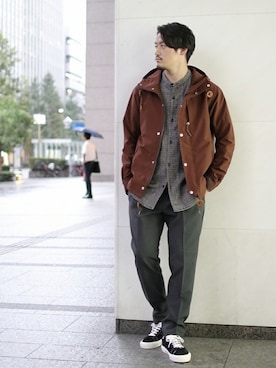 LASKA officialさん（メンズ・183cm）の冬コーディネート