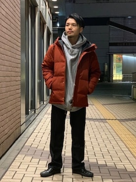 「LASKA」｜LASKA officialさん（メンズ・183cm）の冬コーディネート
