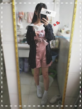 「Kawaii」｜「アイテム（財布/小物）」を使った、chiaki_kazukiさん（レディース・161cm）の冬コーディネート