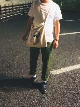 本田さん（メンズ・173cm）の春コーディネート