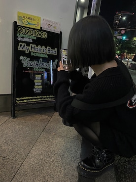 「nosmog」｜boboさん（レディース・150cm）の冬コーディネート