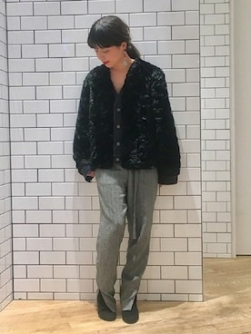 「bijou」｜IMURAさん（レディース・157cm）の秋コーディネート