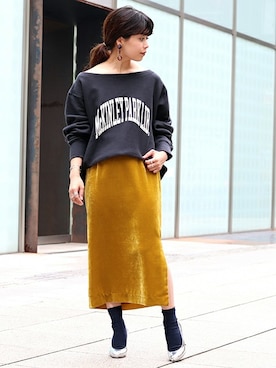 IMURAさん(レディース・157cm)の秋コーディネート