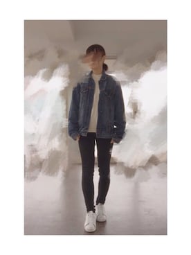 「KangaROOS（カンガルーズ）のアイテム」を使った、ぱんださん（レディース・165cm）の秋コーディネート
