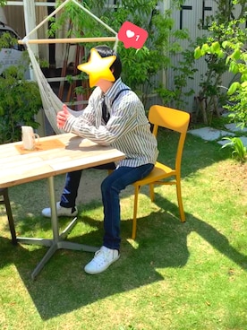 「CONVERSE TOKYO（コンバーストウキョウ）のアイテム（ショルダーバッグ）」を使った、noooooooooobuchiさん（メンズ・171cm）の春コーディネート