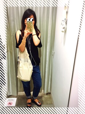 Tanaka Yumiさん（レディース・152cm）の夏コーディネート