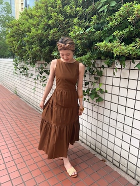 「SNIDEL（スナイデル）のアイテム（ブレスレット）」を使った、tsubura11さん（レディース・162cm）の冬コーディネート