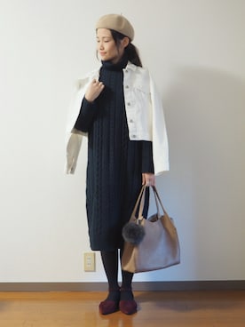 ｐａｎａさん（レディース・162cm）の冬コーディネート