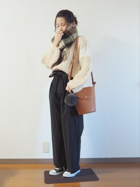 ｐａｎａさん（レディース・162cm）の冬コーディネート