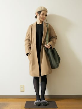 「UNTITLED（アンタイトル）のアイテム（アクセサリー）」を使った、ｐａｎａさん（レディース・162cm）の冬コーディネート