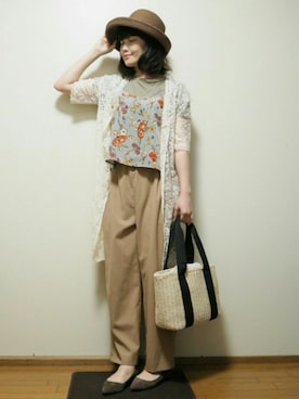 ｐａｎａさん（レディース・162cm）の春コーディネート