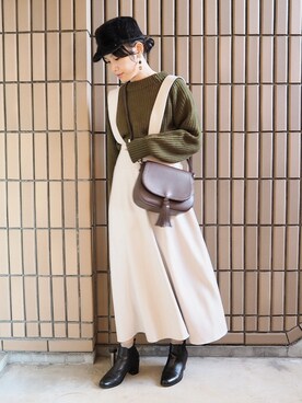 ｐａｎａさん（レディース・162cm）の冬コーディネート