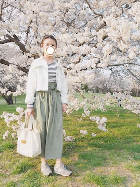 ｐａｎａさん（レディース・162cm）の春コーディネート