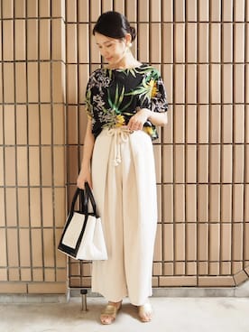 ｐａｎａさん（レディース・162cm）の夏コーディネート