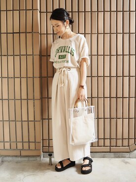 ｐａｎａさん（レディース・162cm）の夏コーディネート