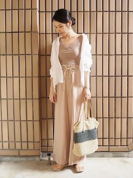 ｐａｎａさん（レディース・162cm）の夏コーディネート