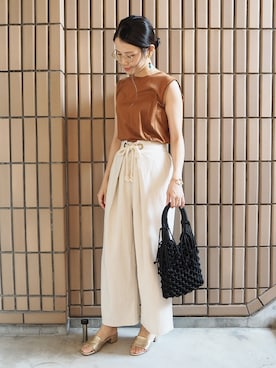 ｐａｎａさん（レディース・162cm）の夏コーディネート