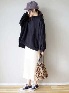 ｐａｎａさん（レディース・162cm）の冬コーディネート