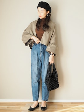 ｐａｎａさん（レディース・162cm）の冬コーディネート