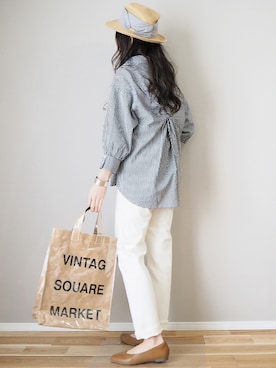 「ヤヌーク」｜ｐａｎａさん（レディース・162cm）の春コーディネート